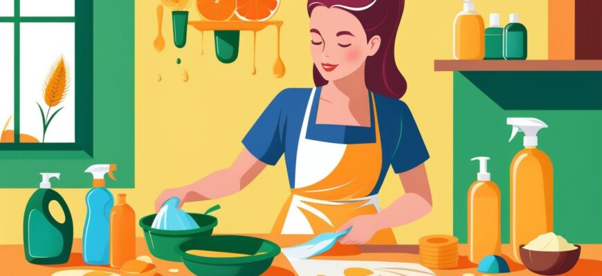 Использование экологичных средств для ускоренной и безопасной уборки без химии и мусора