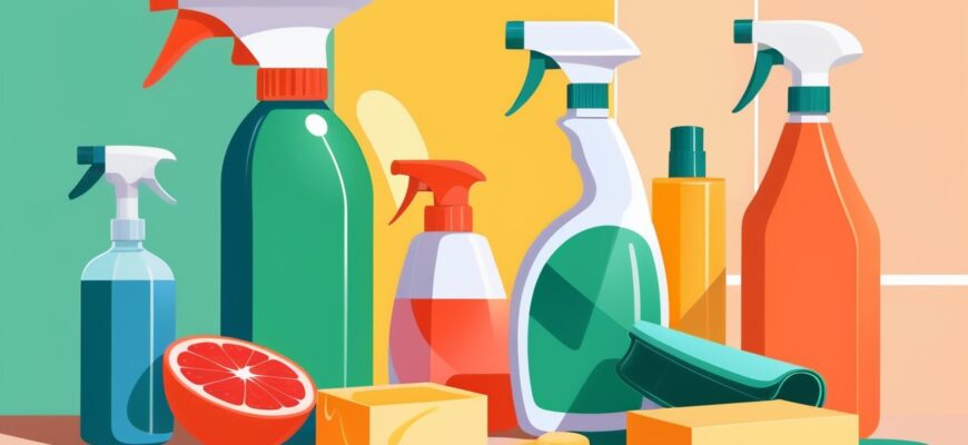 Экологичные и инновационные средства для быстрого очищения бытовых поверхностей без вреда для здоровья
